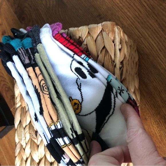 Disney The Nightmare Before Christmas: no-show 5pack themed socks - Picture 5 of 7